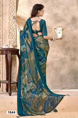 Vallabhi Lite Collection Sarees Crafted From Lightweight Georgette Fabric
