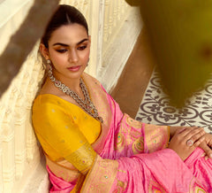 Kimora Sarees Are Crafted From Pure Viscose Fabric, Ensuring A Smooth And Breathable Feel