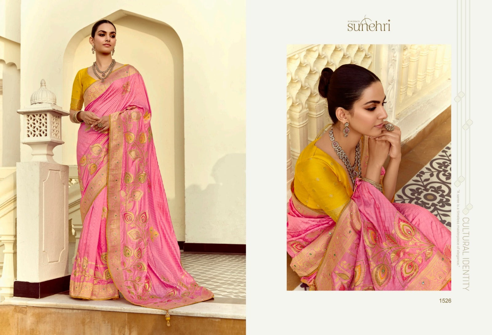 Kimora Sarees Are Crafted From Pure Viscose Fabric, Ensuring A Smooth And Breathable Feel