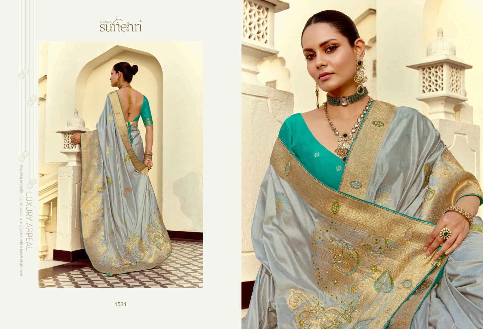 Kimora Sarees Are Crafted From Pure Viscose Fabric, Ensuring A Smooth And Breathable Feel
