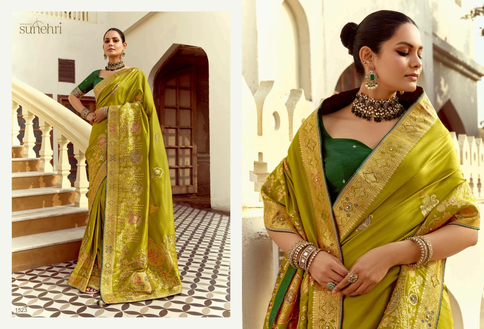 Kimora Sarees Are Crafted From Pure Viscose Fabric, Ensuring A Smooth And Breathable Feel
