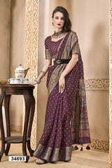 The Vallabhi Print Collection Features Exquisite Sarees Made From Premium Dola Silk