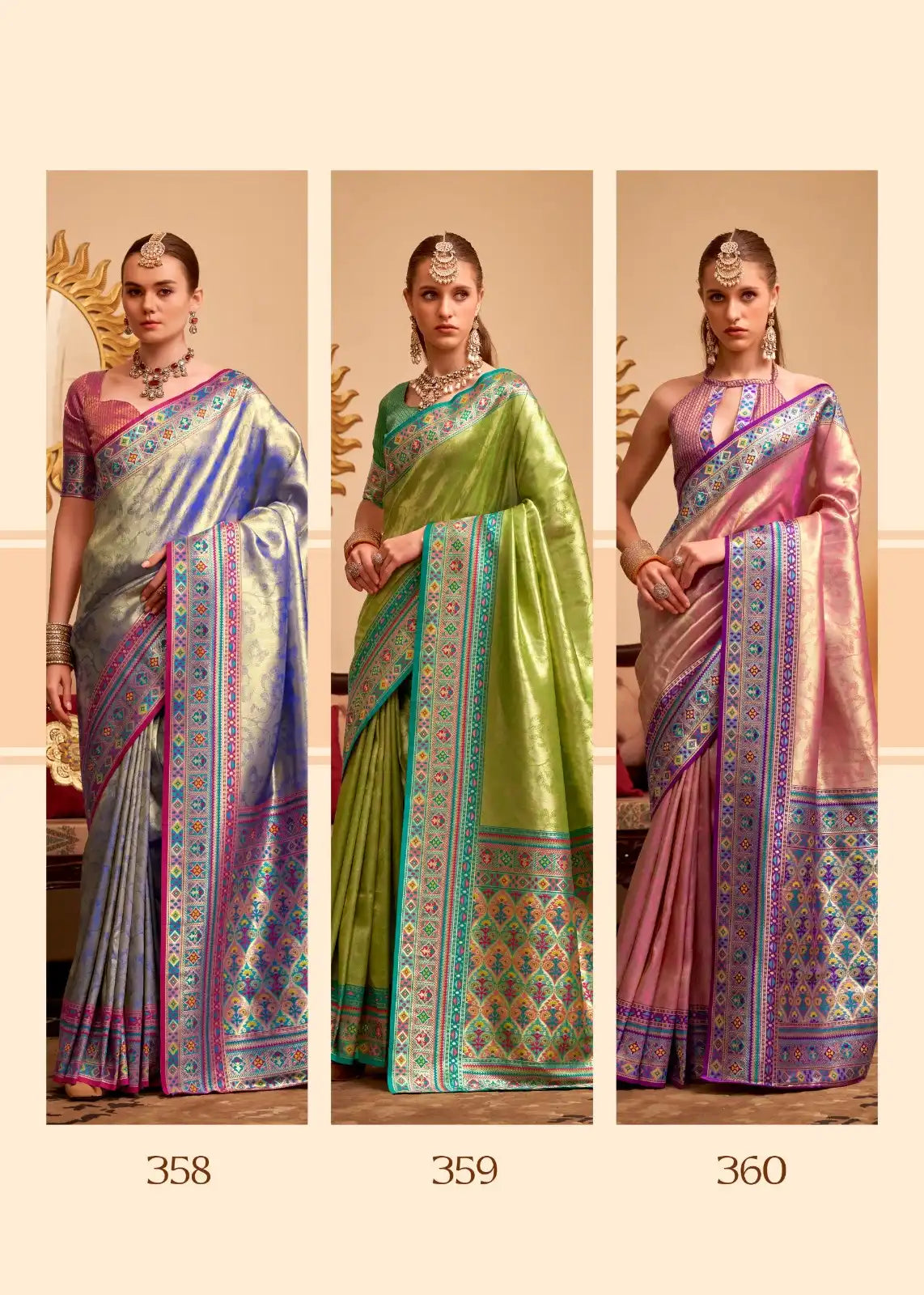 RajPath Fabrics Sarees Crafted With Tissue Silk Offer A Delicate Blend Of Elegance And Comfort