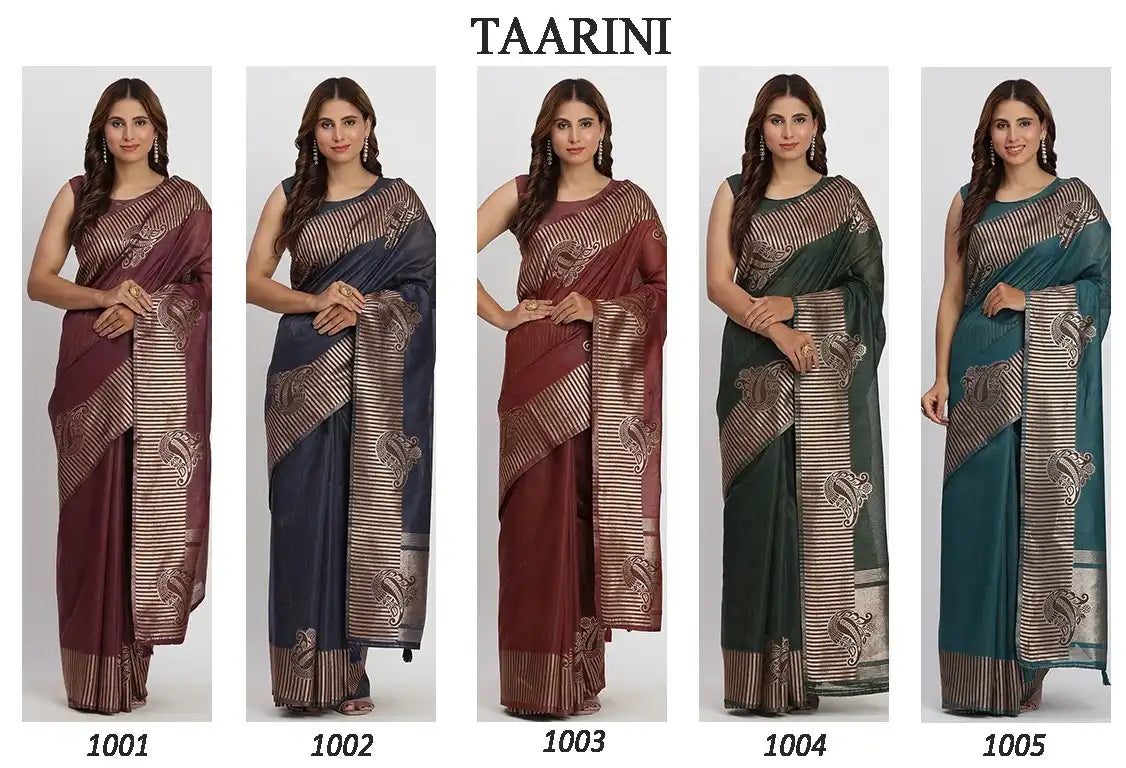 The ASTITA Saree Made From high-Quality Linen Cotton Combines Traditional Elegance