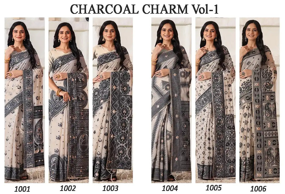 ASTITA Sarees Crafted From Linen Cotton Blend Offer A Perfect Balance Of Comfort And Elegance