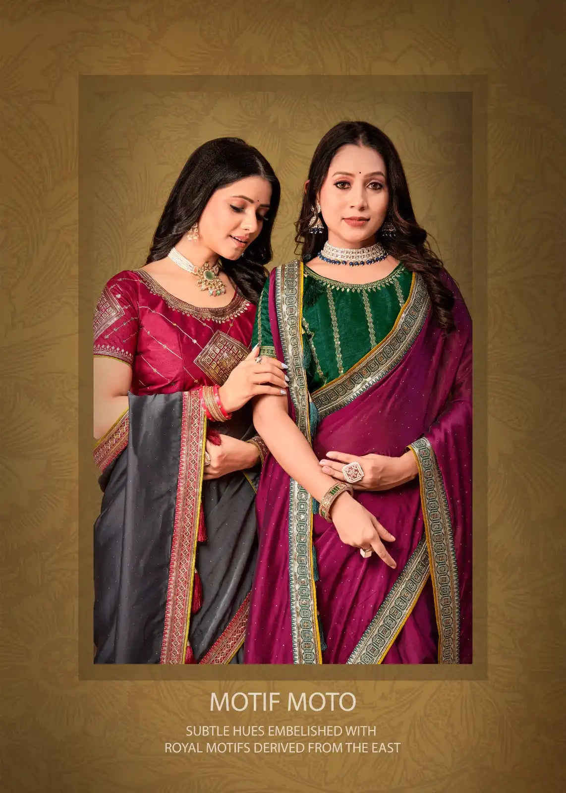 SUMA DESIGNER Sarees With Black Rangoli Showcase Exquisite Craftsmanship Through Detailed Rangoli Motifs