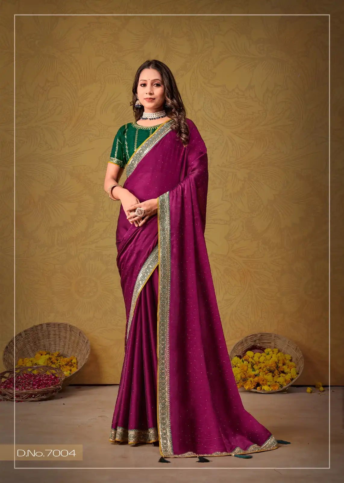 SUMA DESIGNER Sarees With Black Rangoli Showcase Exquisite Craftsmanship Through Detailed Rangoli Motifs