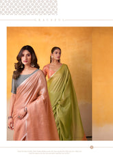 RajPath Fabrics Sarees Crafted From Premium Tissue Silk Offer A Luxurious Blend Of Softness