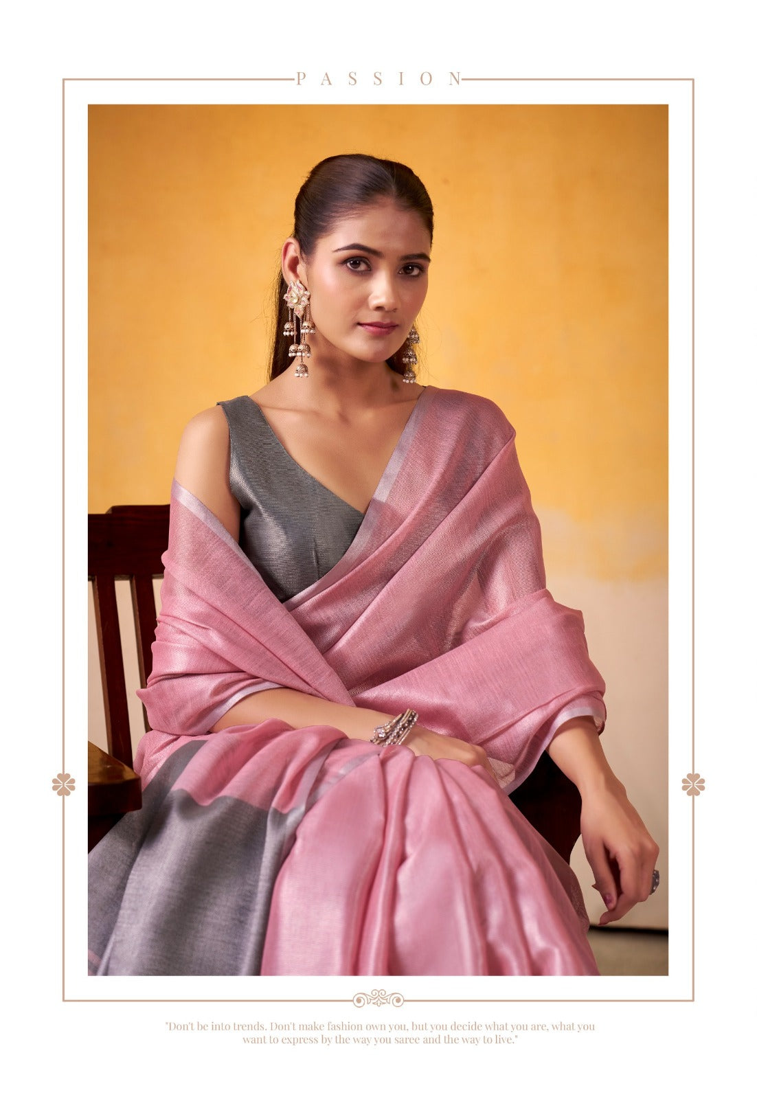 RajPath Fabrics Sarees Crafted From Premium Tissue Silk Offer A Luxurious Blend Of Softness