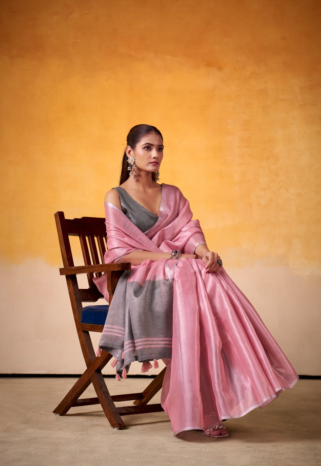 RajPath Fabrics Sarees Crafted From Premium Tissue Silk Offer A Luxurious Blend Of Softness