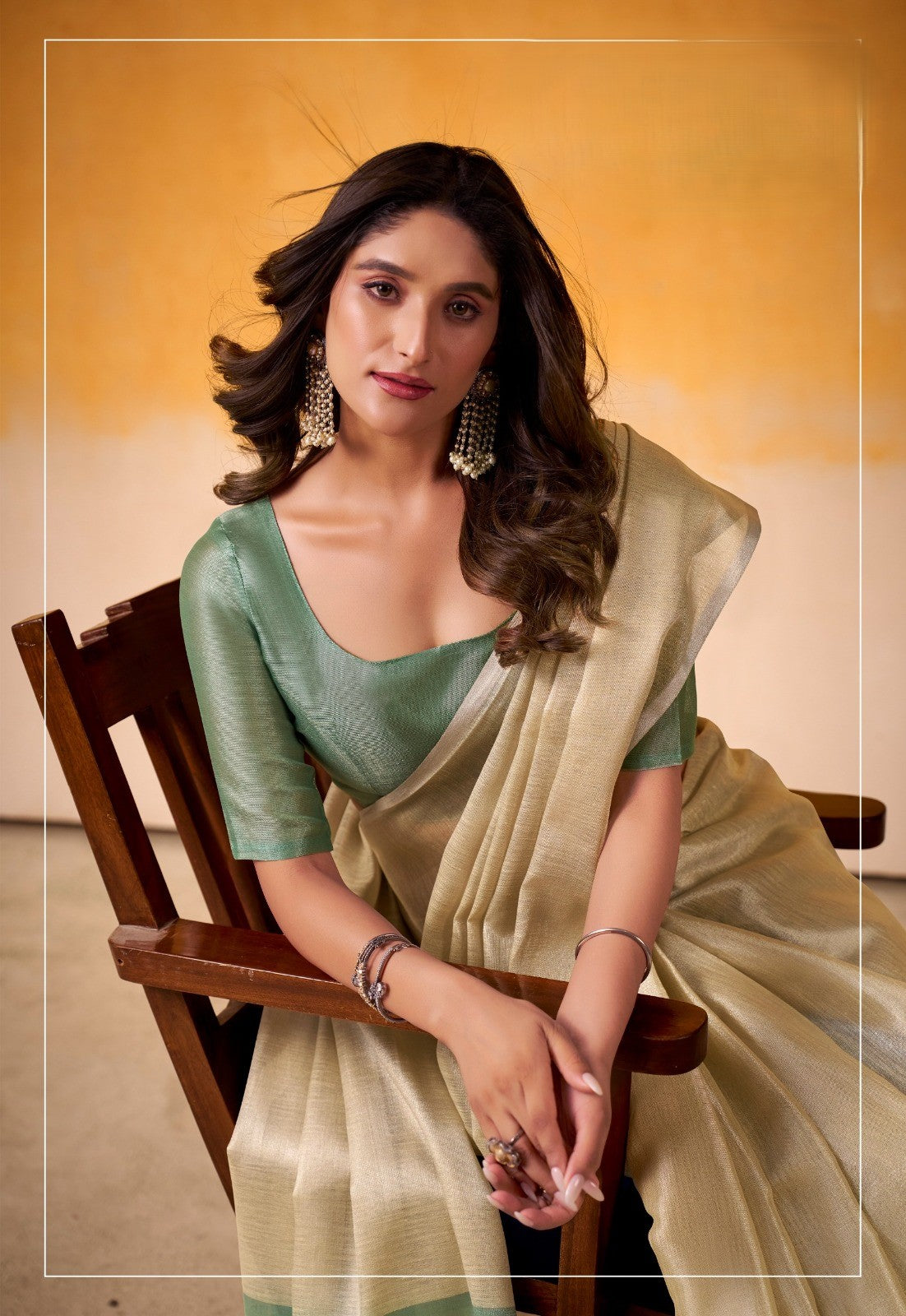 RajPath Fabrics Sarees Crafted From Premium Tissue Silk Offer A Luxurious Blend Of Softness