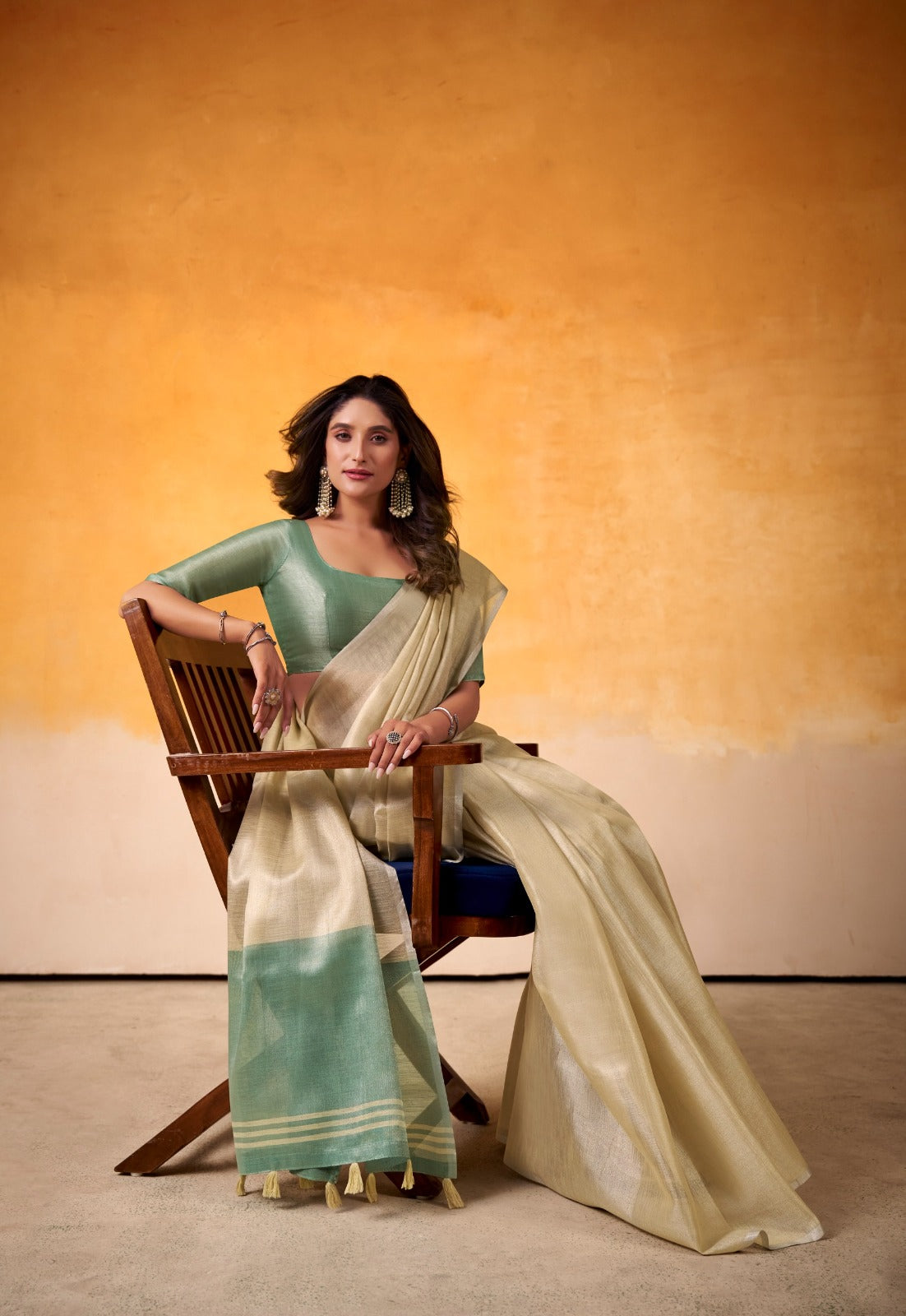 RajPath Fabrics Sarees Crafted From Premium Tissue Silk Offer A Luxurious Blend Of Softness