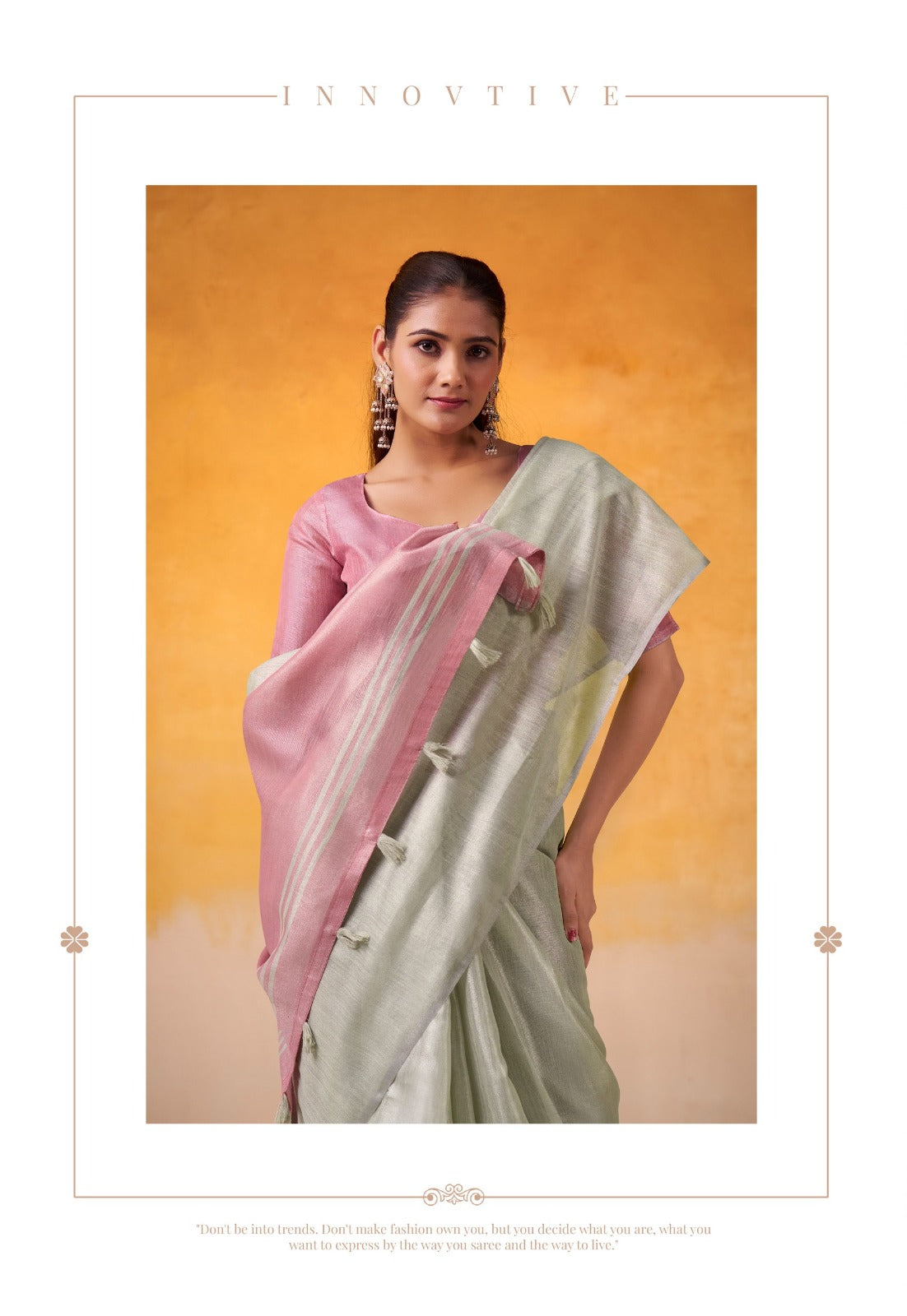 RajPath Fabrics Sarees Crafted From Premium Tissue Silk Offer A Luxurious Blend Of Softness