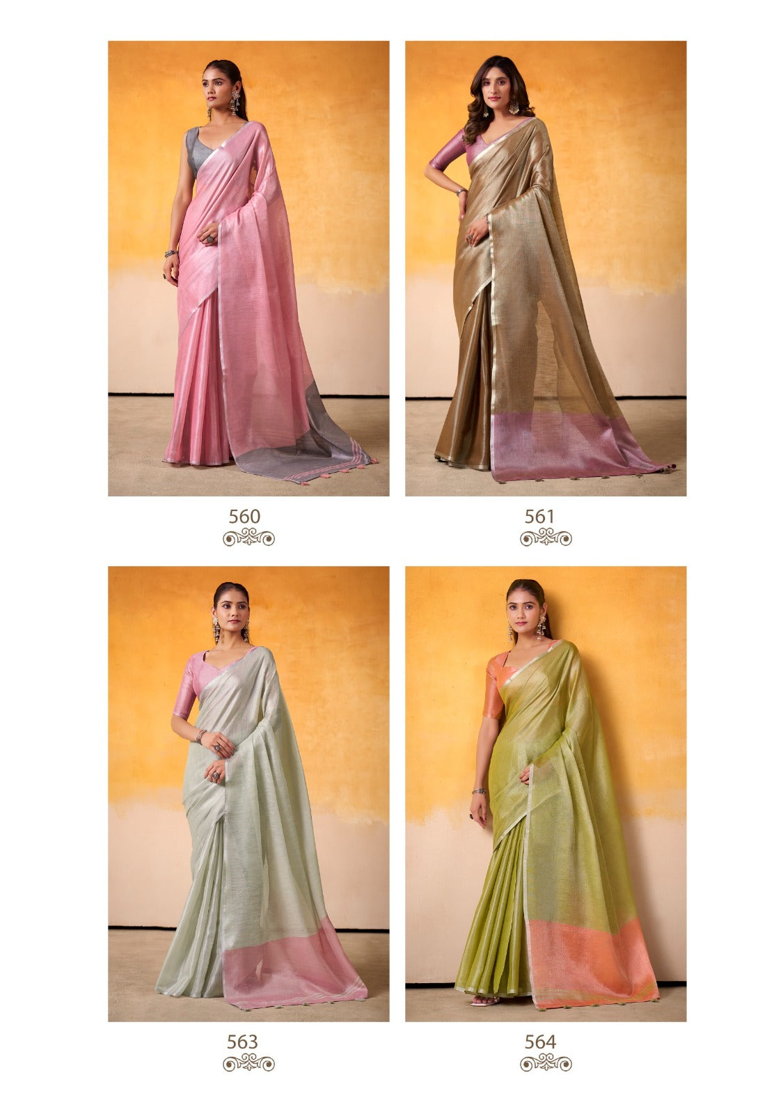 RajPath Fabrics Sarees Crafted From Premium Tissue Silk Offer A Luxurious Blend Of Softness