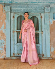 Bhumi Sarees Crafted From Pure Linen Showcase Intricate Floral Digital Prints