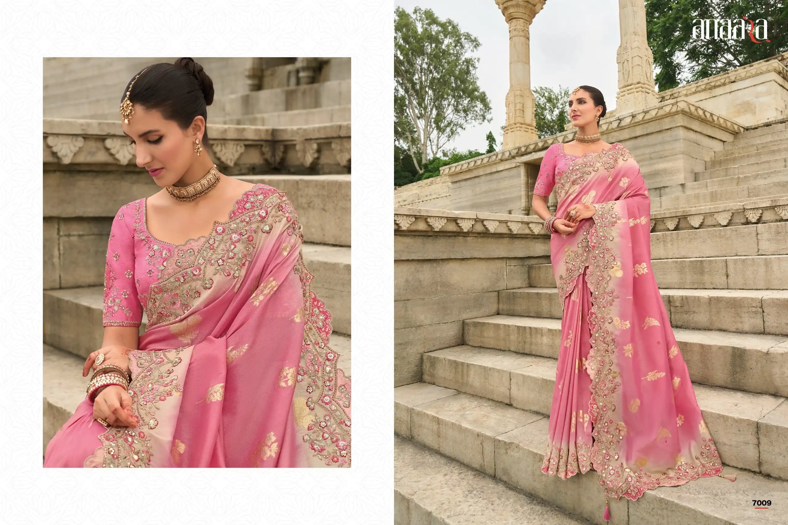 Tathastu Silk Sarees Showcase Expert Craftsmanship With Detailed Embroidery And Cut Work