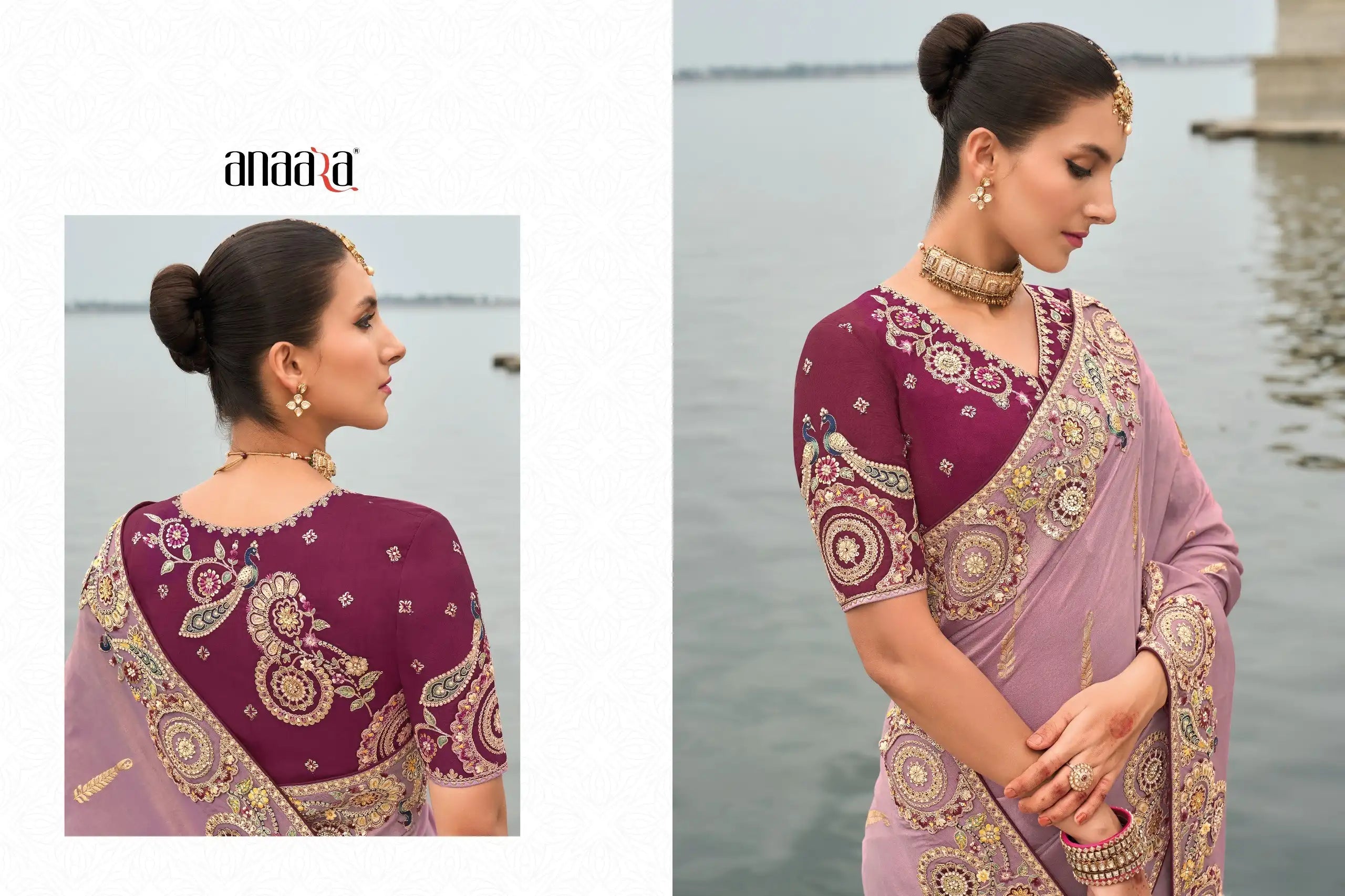 Tathastu Silk Sarees Showcase Expert Craftsmanship With Detailed Embroidery And Cut Work