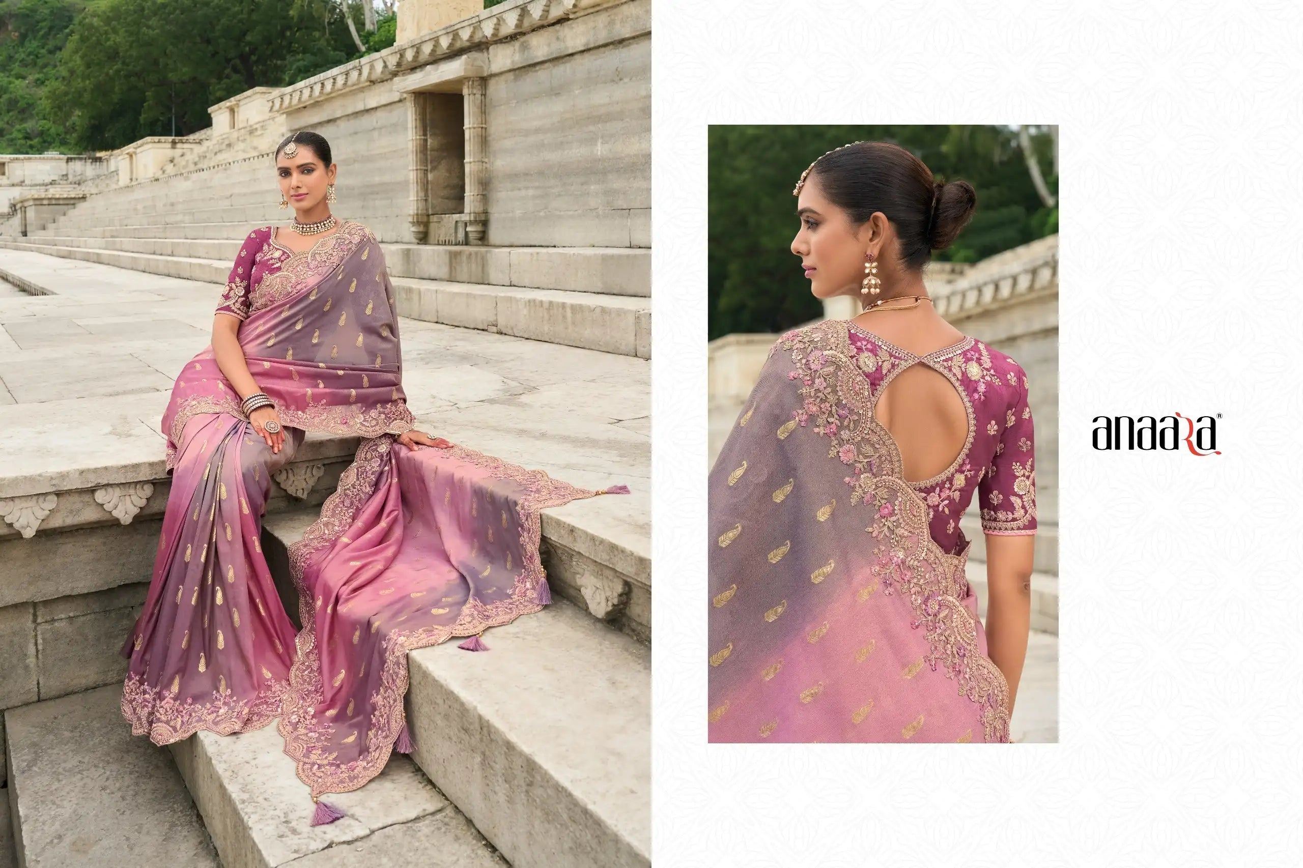 Tathastu Silk Sarees Showcase Expert Craftsmanship With Detailed Embroidery And Cut Work