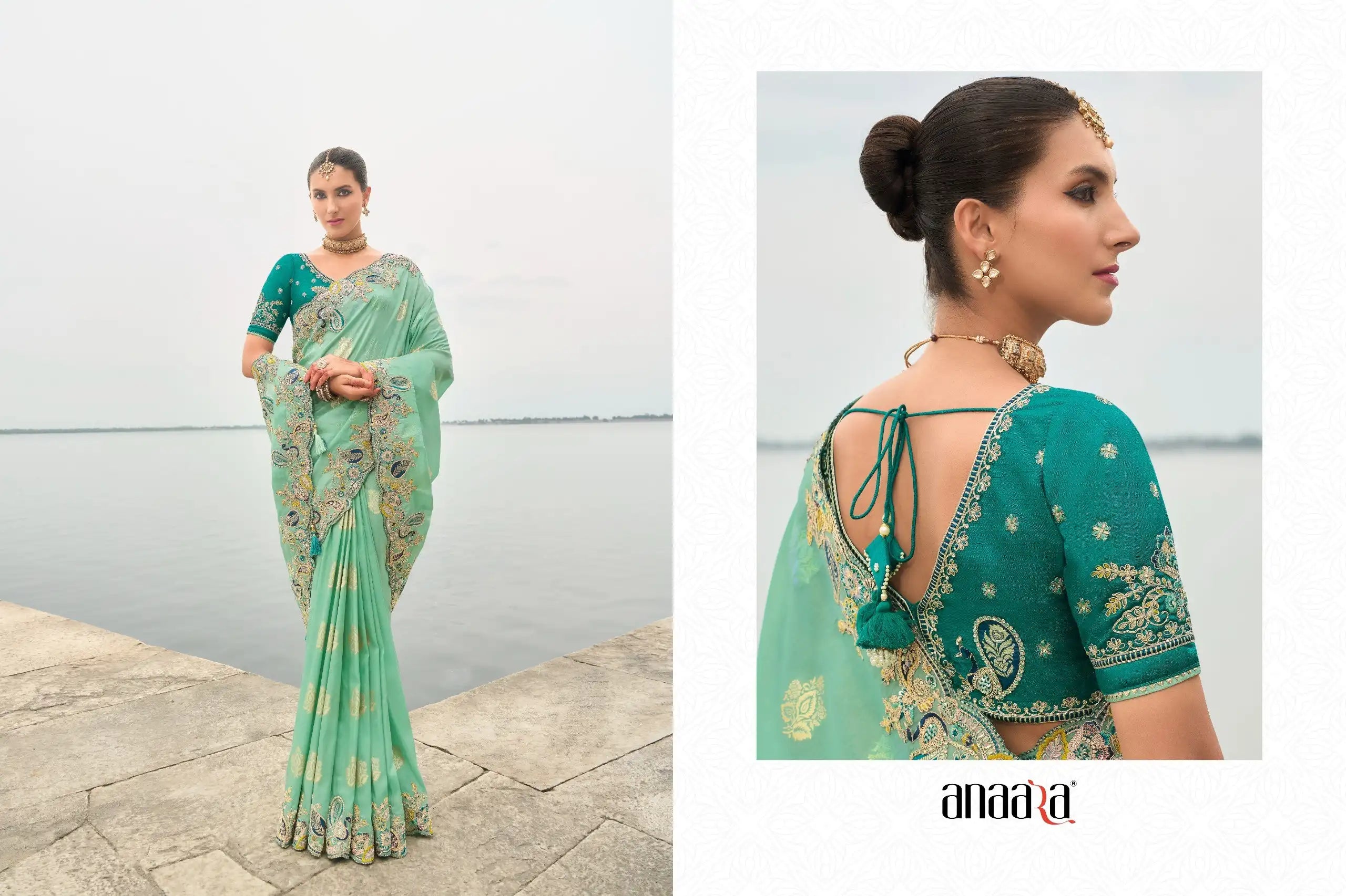 Tathastu Silk Sarees Showcase Expert Craftsmanship With Detailed Embroidery And Cut Work