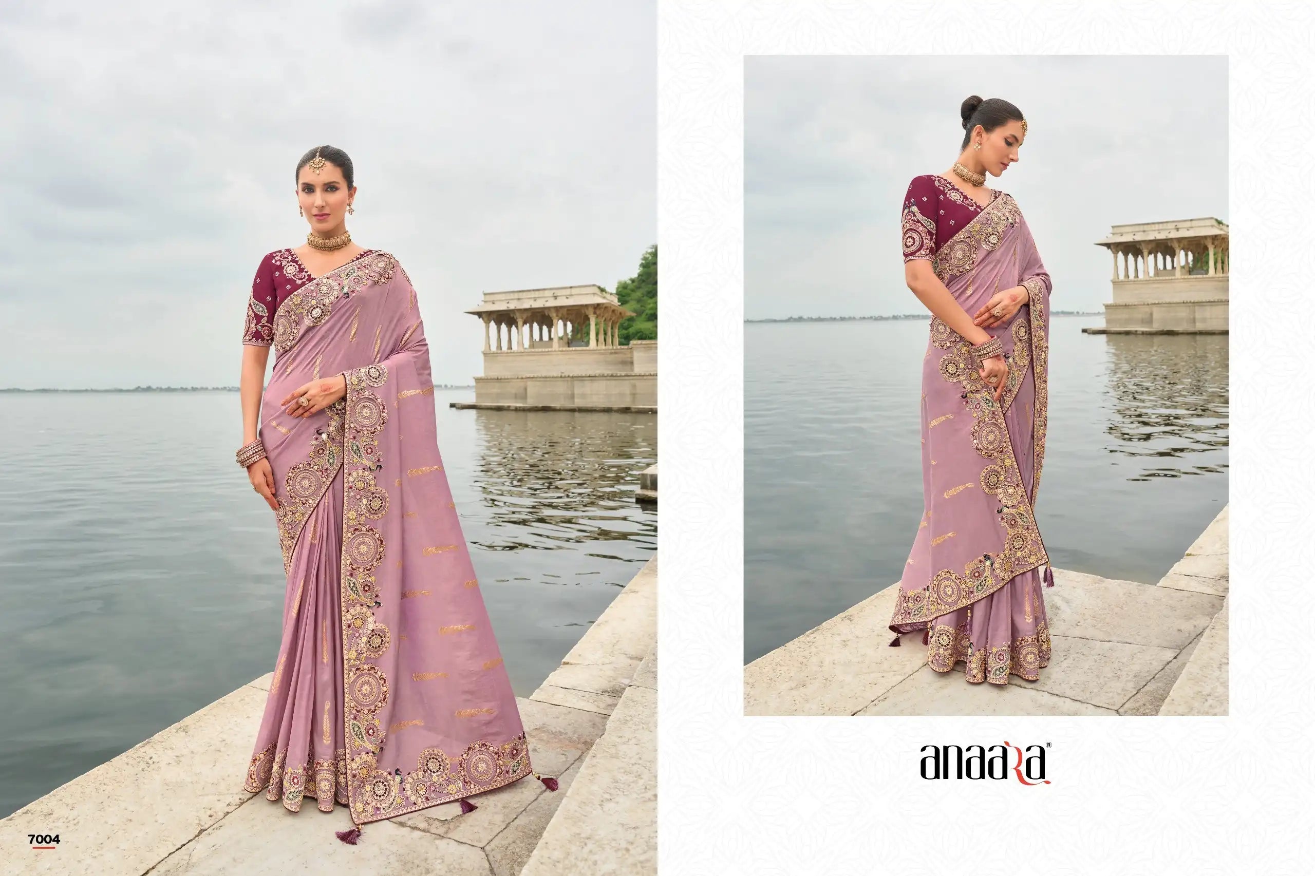 Tathastu Silk Sarees Showcase Expert Craftsmanship With Detailed Embroidery And Cut Work