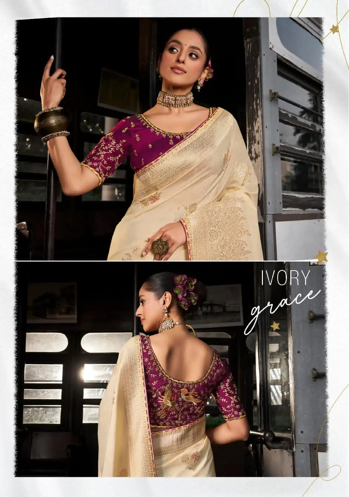 Kira Sarees Showcase The Luxurious Softness Of Dola Viscous Silk Enhanced By A 3D Weaved Pallu