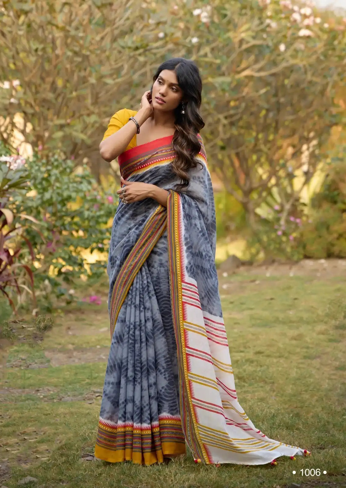 Sr Sarees Crafted From Pure Linen Offer Exceptional Comfort And Durability