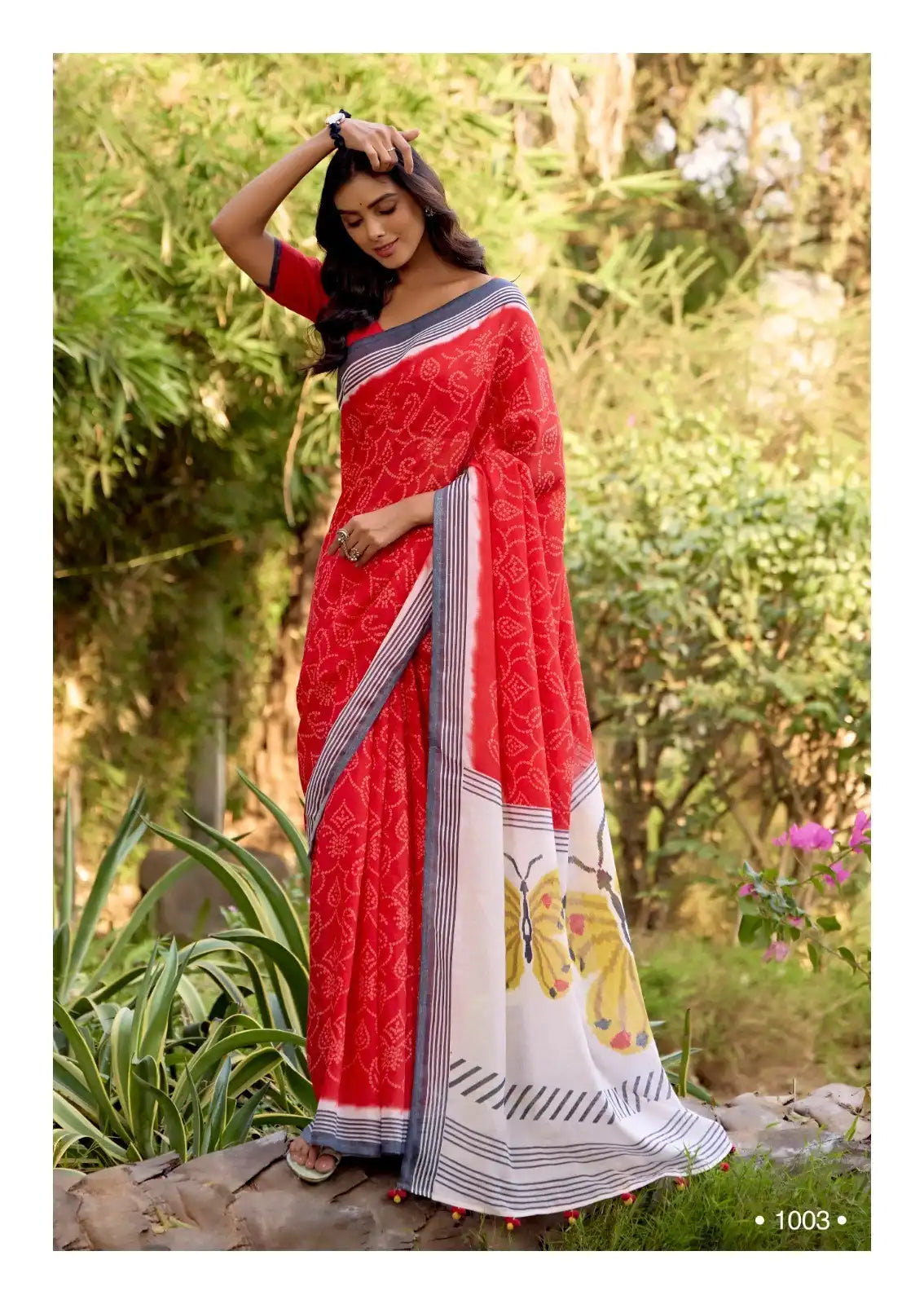 SR Sarees Made From Pure Linen Offer A Blend Of Traditional Elegance And Modern Comfort