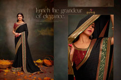 Suma Designer Sarees With Satin Blend Elegance And Comfort Featuring Smooth Satin Fabric