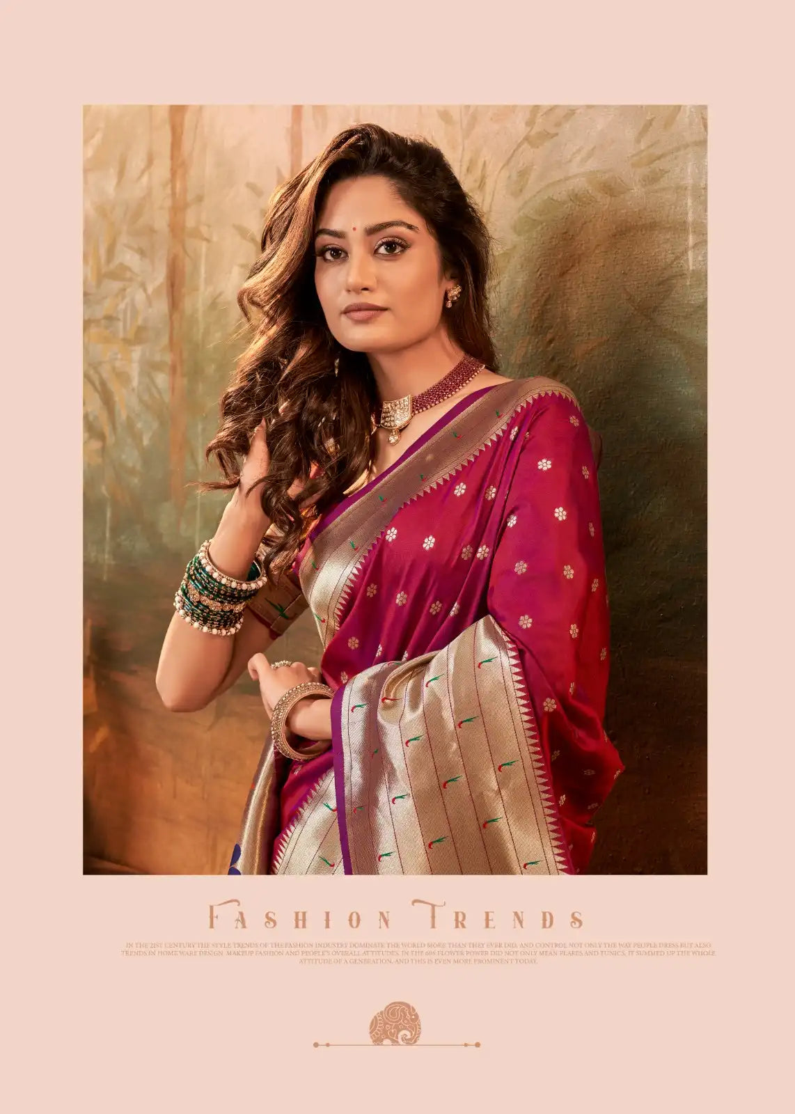 Rajpath Fabrics Presents Sarees Made From Pure Paithani SIlk Celebrated For Their Exceptional Craftsmanship