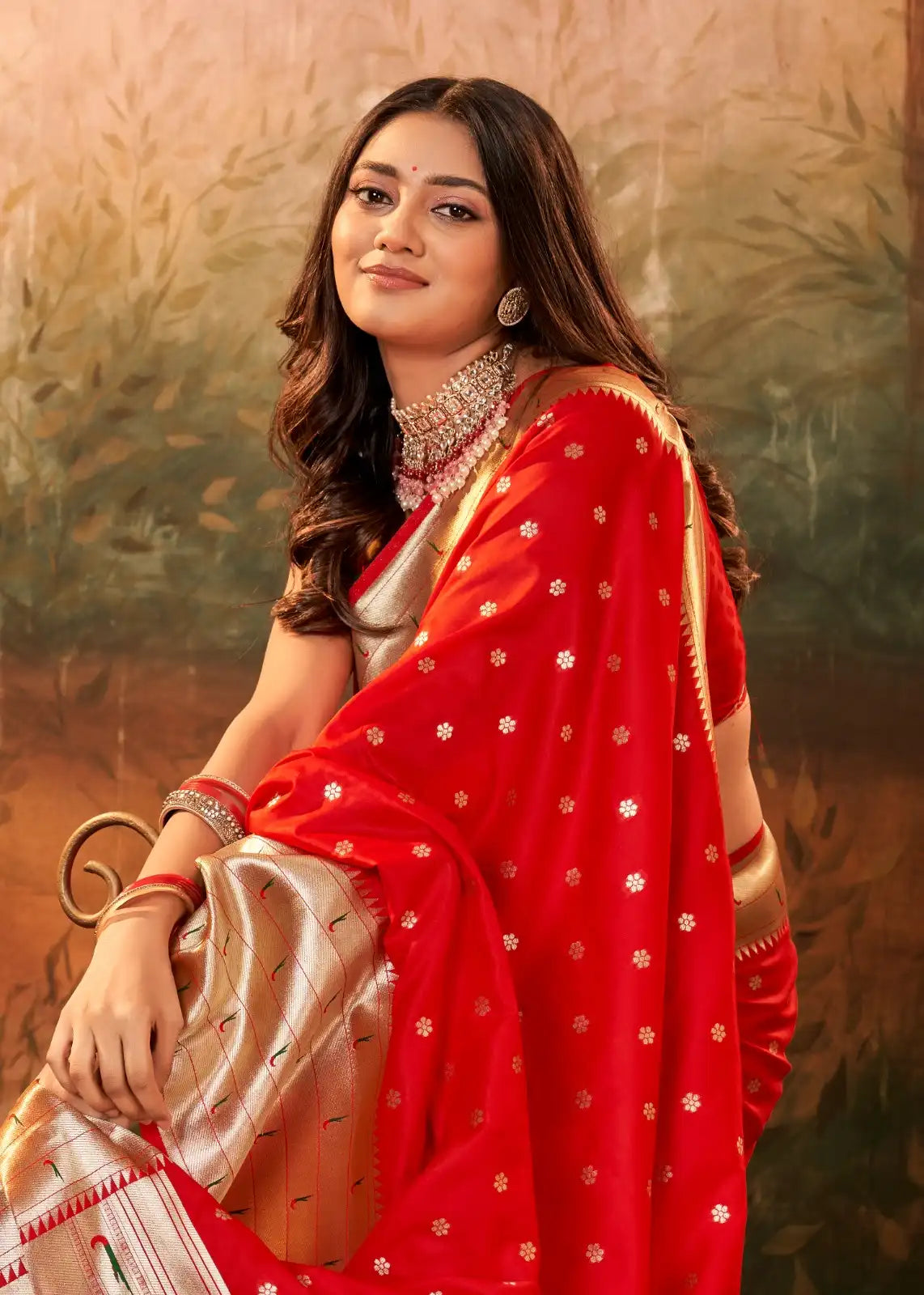 Rajpath Fabrics Presents Sarees Made From Pure Paithani SIlk Celebrated For Their Exceptional Craftsmanship