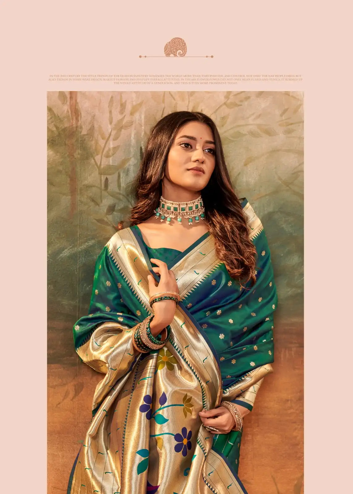 Rajpath Fabrics Presents Sarees Made From Pure Paithani SIlk Celebrated For Their Exceptional Craftsmanship