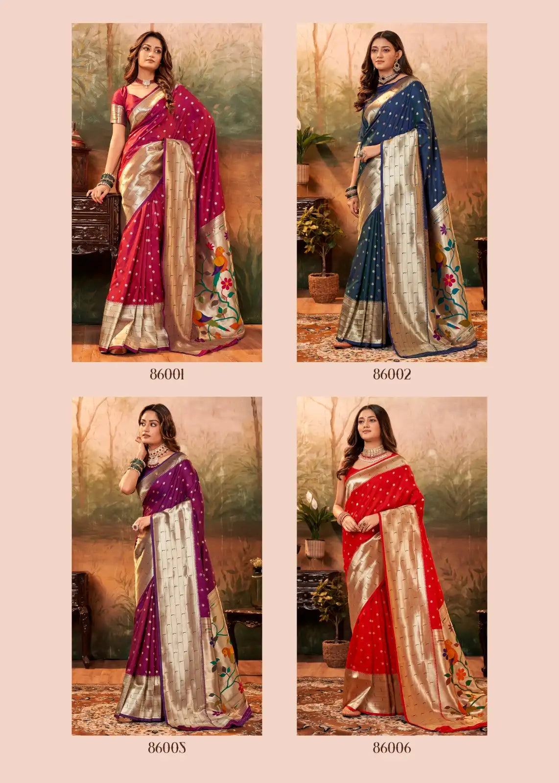 Rajpath Fabrics Presents Sarees Made From Pure Paithani SIlk Celebrated For Their Exceptional Craftsmanship