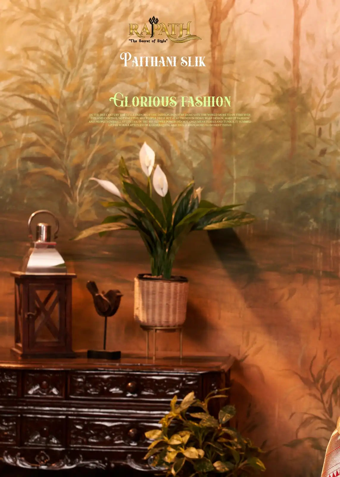 Rajpath Fabrics Presents Sarees Made From Pure Paithani SIlk Celebrated For Their Exceptional Craftsmanship