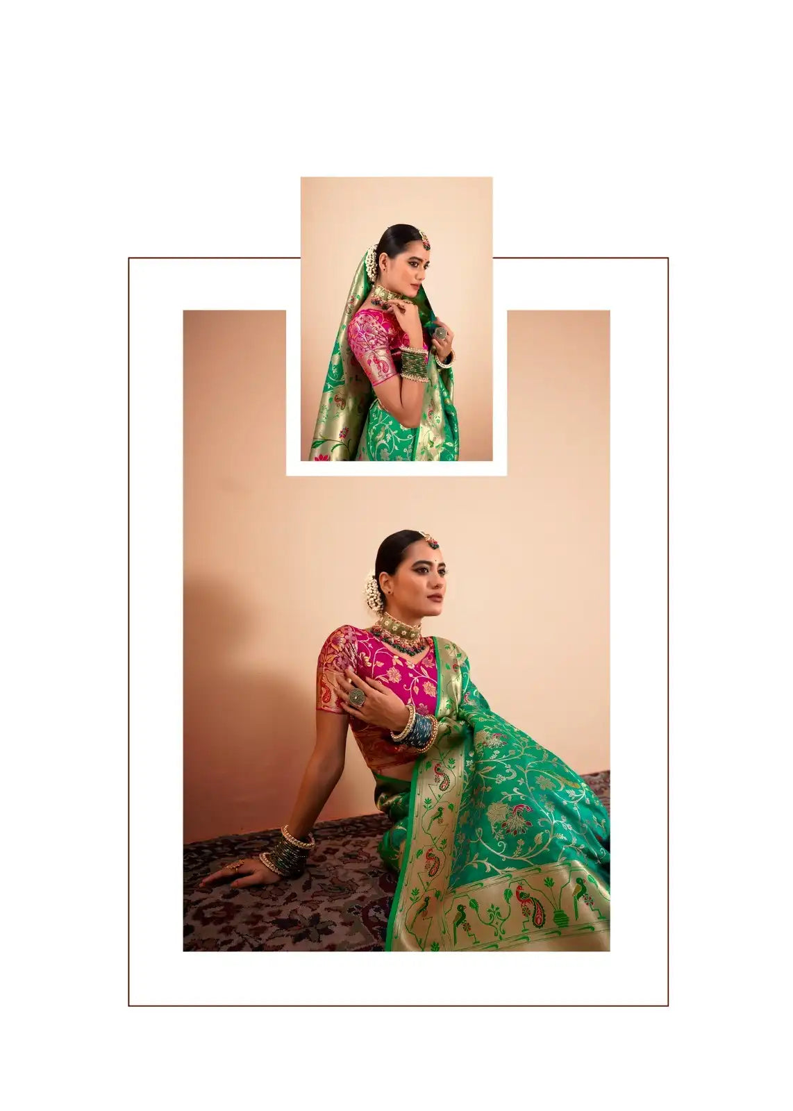 RajPath Fabrics Presents Exquisite Sarees Crafted From Authentic Paithani Silk