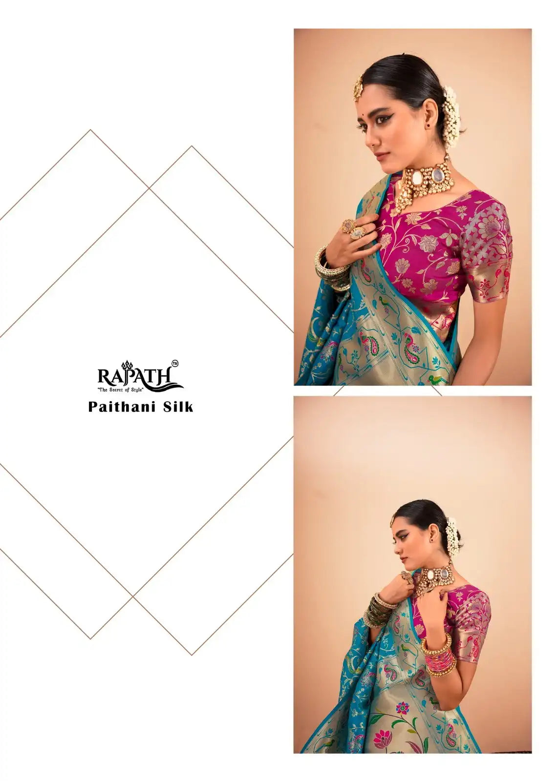 RajPath Fabrics Presents Exquisite Sarees Crafted From Authentic Paithani Silk