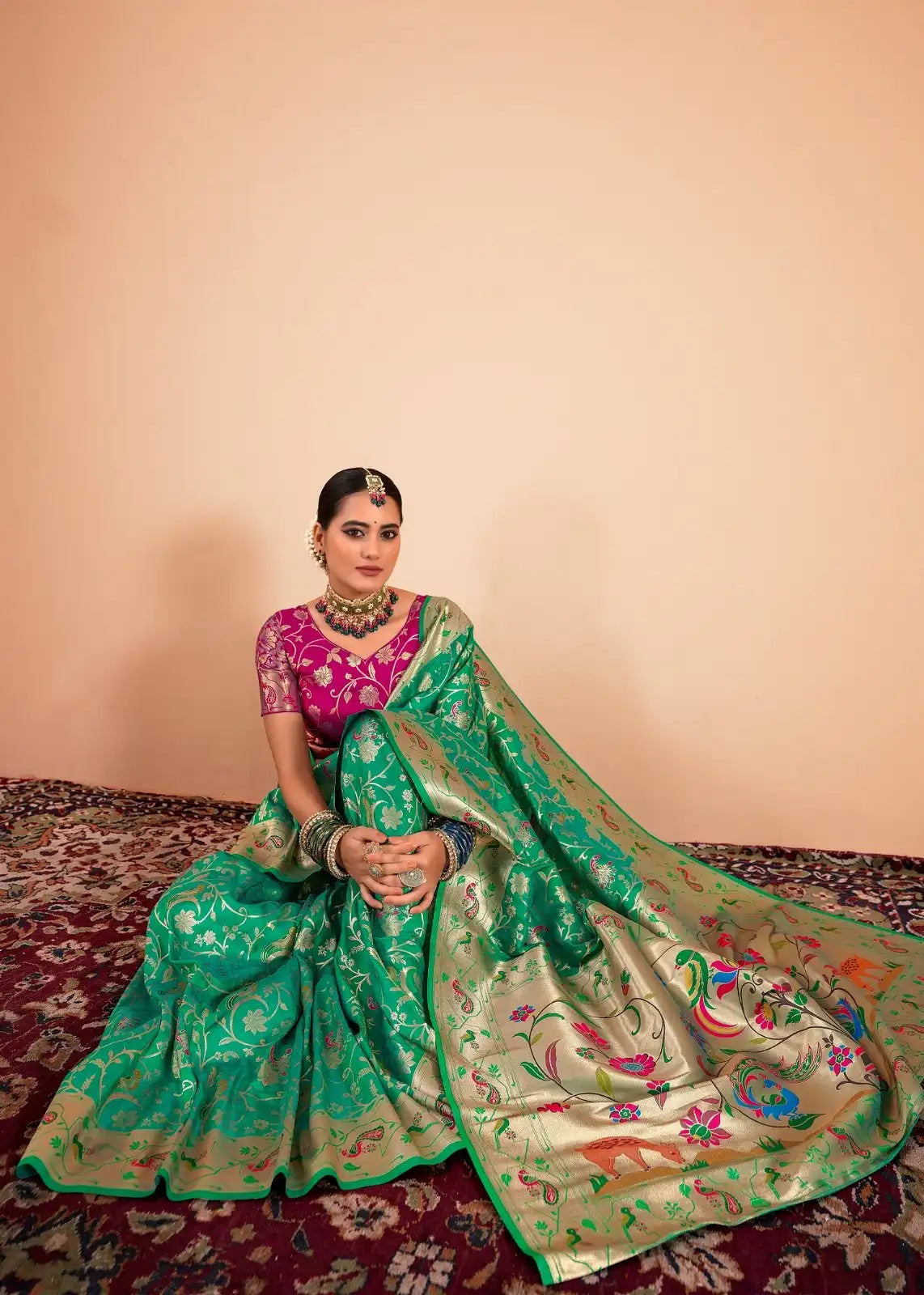 RajPath Fabrics Presents Exquisite Sarees Crafted From Authentic Paithani Silk