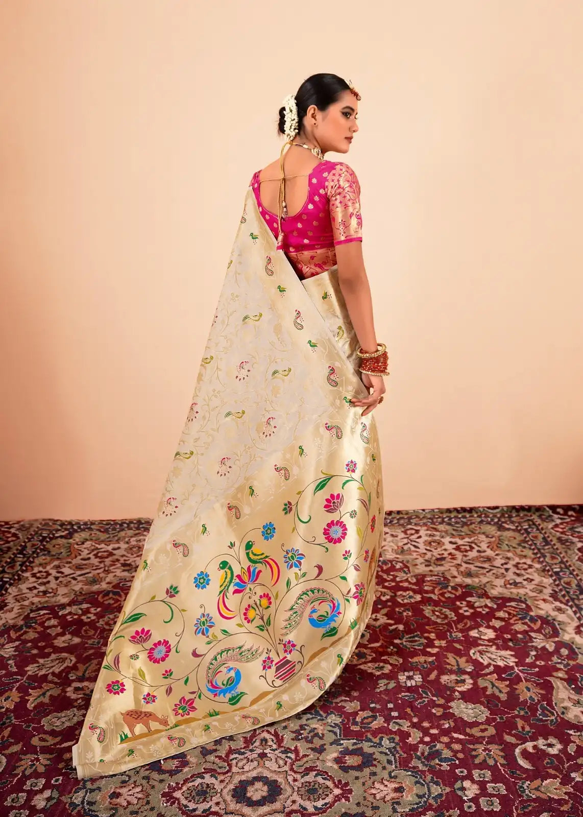 RajPath Fabrics Presents Exquisite Sarees Crafted From Authentic Paithani Silk