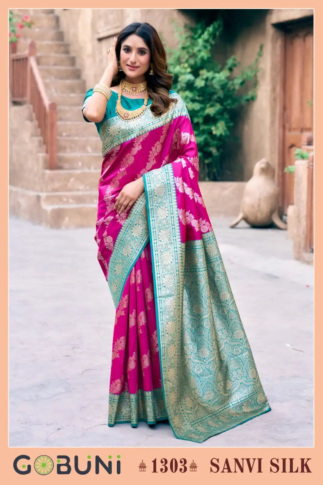Gobuni Sarees Made With Silk Showcase Exquisite Craftsmanship And Luxurious Texture