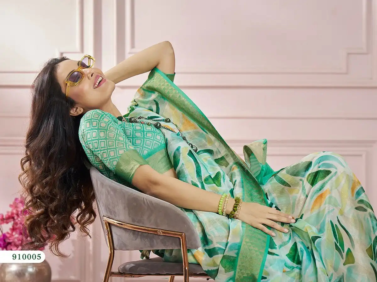 RajPath Fabrics Sarees Showcase Exquisite Craftsmanship With Their Use Of Fancy Fabrics