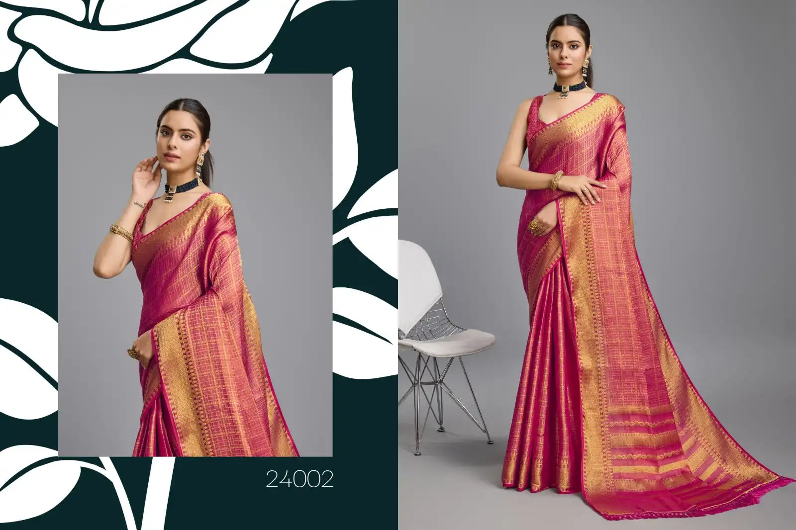 SETHNIC Sarees With Mysore Brocade Showcase Exquisite Craftsmanship Blending Traditional