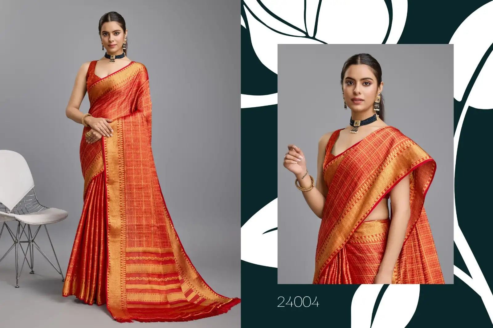 SETHNIC Sarees With Mysore Brocade Showcase Exquisite Craftsmanship Blending Traditional