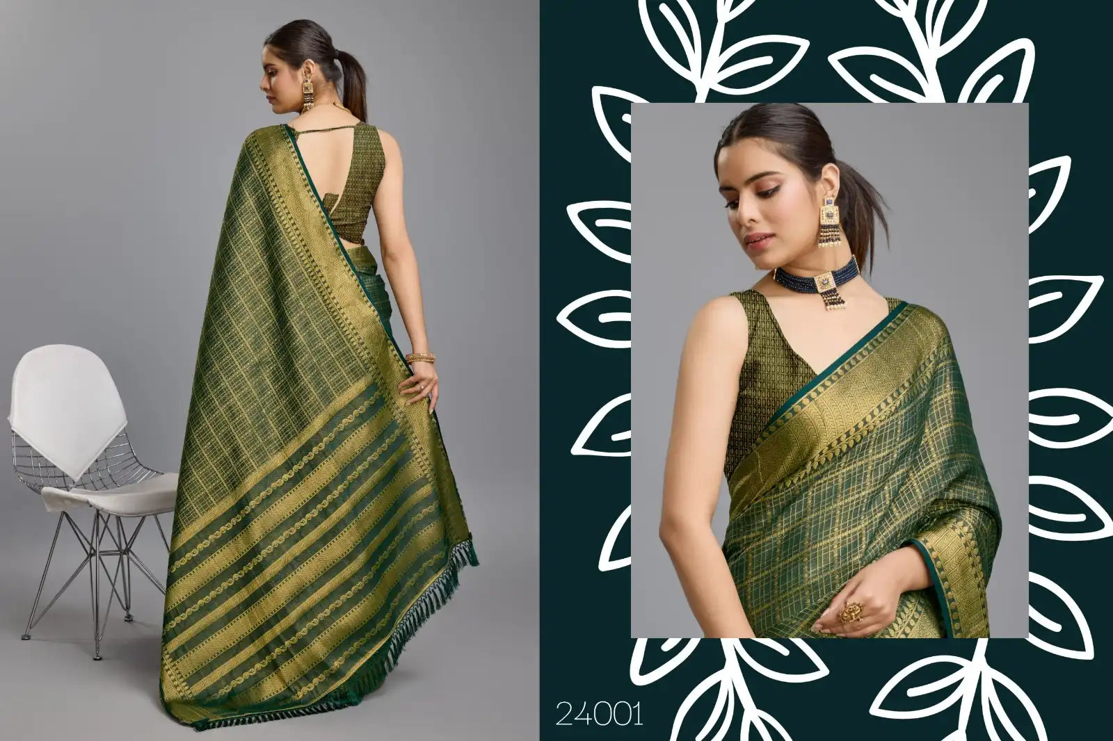 SETHNIC Sarees With Mysore Brocade Showcase Exquisite Craftsmanship Blending Traditional