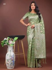 ASTITA Sarees Crafted From Linen Cotton Offer A Refined Cmbination Of Durability And Comfort