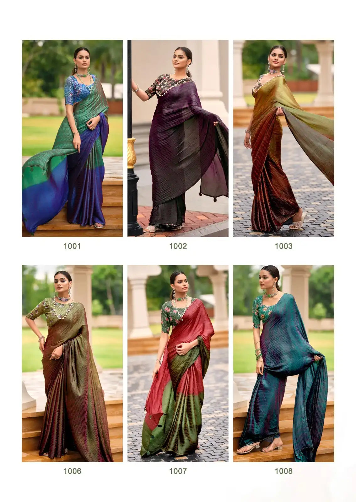 S.R Sarees Showcase Exquisite Craftsmanship With A Swarovski Border That Enhances The Saree’s Elegance