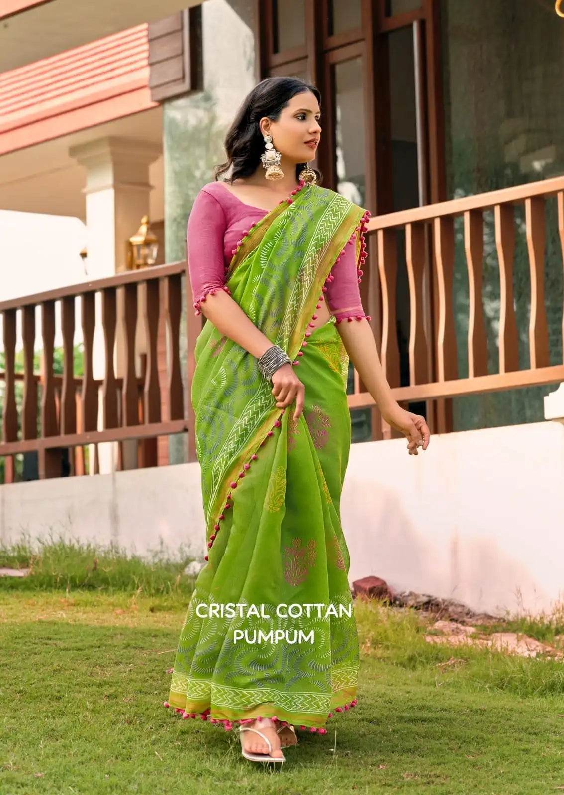 S.R. Sarees Crafted From Mul Mul Cotton Fabric Offer Exceptional Softeness And Breathability Making Them Ideal For Comfortable Wear
