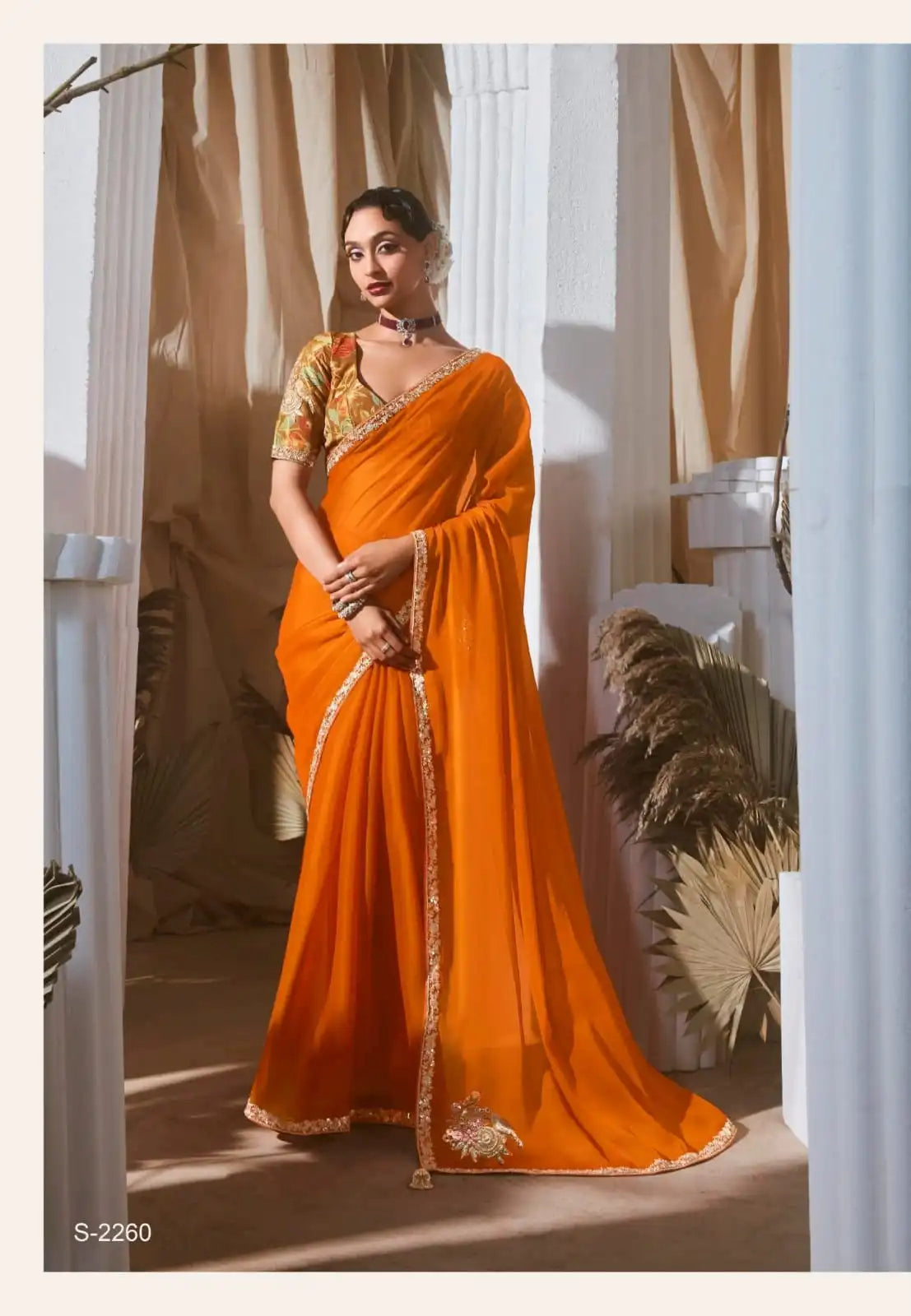 Kimora Sarees Crafted From Pure Fancy Tissue Fabric Offer A Luxurious Drape And Subtle Sheen