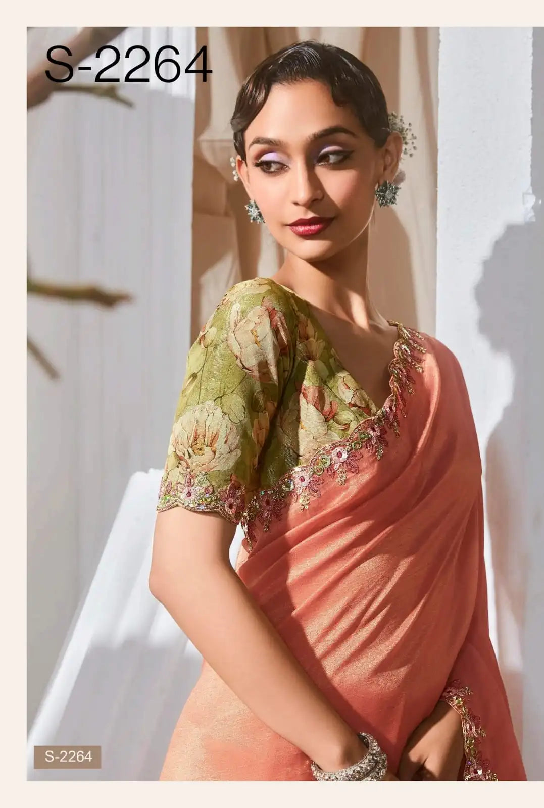 Kimora Sarees Crafted From Pure Fancy Tissue Fabric Offer A Luxurious Drape And Subtle Sheen