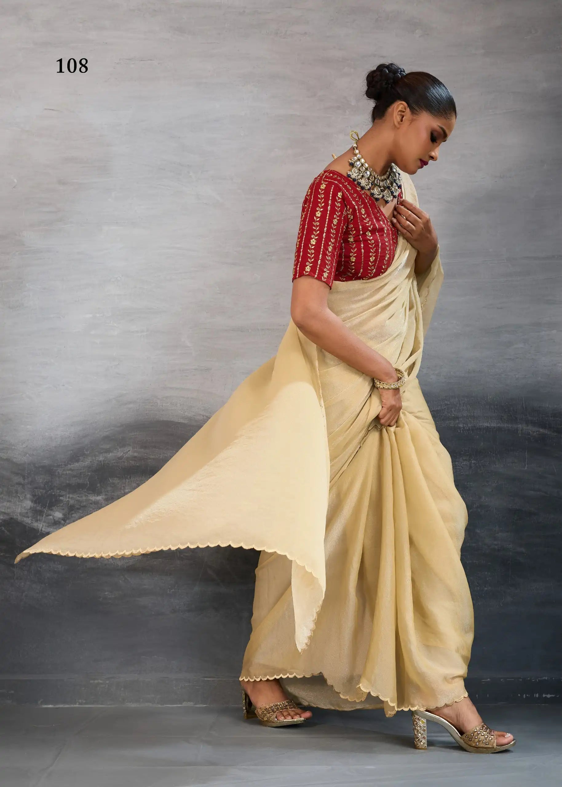 Stavan Sarees Feature A New Trending Fabric That Combines Modern Style With Comfort