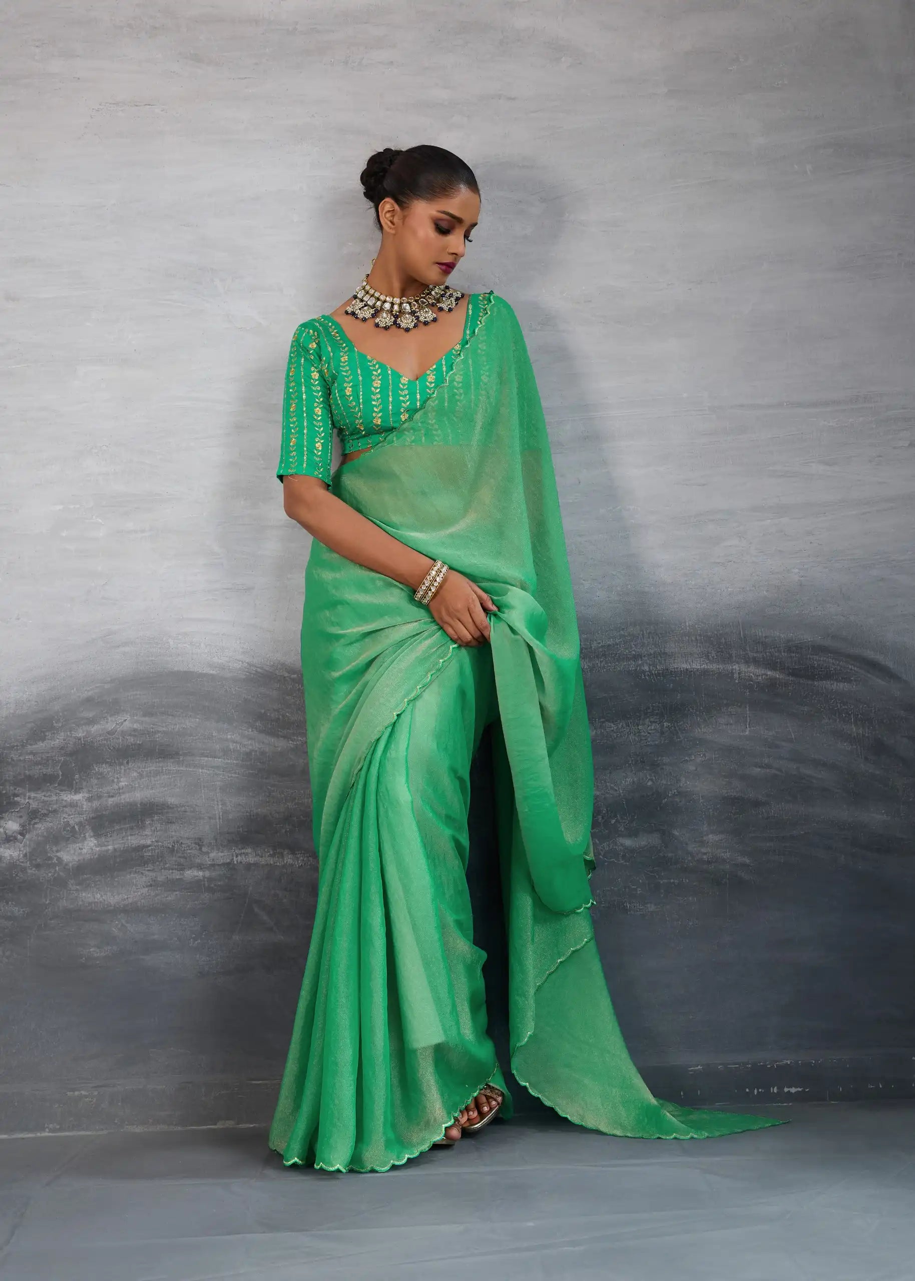 Stavan Sarees Feature A New Trending Fabric That Combines Modern Style With Comfort