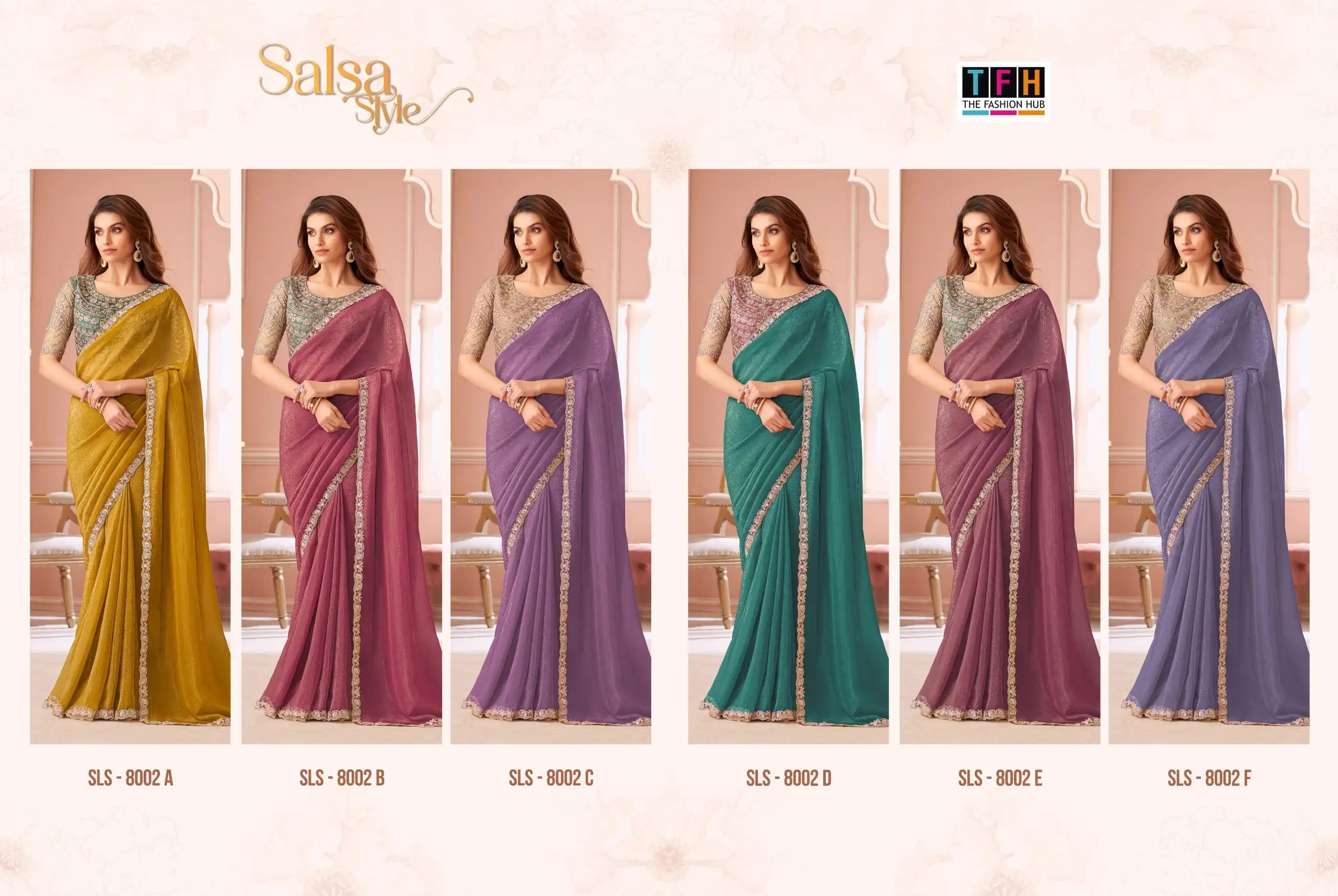 The Fashion Hub Presents Georgette Sarees That Blend Lightweight Comfort With Elegant Draping